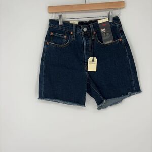 Levi's High Rise Mid-Thigh Shorts